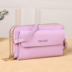 Long Horizontal Wallet Women's Summer K-style Large-Capacity Crossbody Bag Shoulder Women's Bag Multi-Functional Wrist Bag Card Storage Case