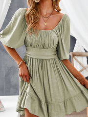 2024 Summer New Arrival off-Neck European and American Style Dress