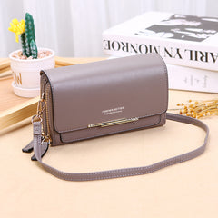 2023 New Ladies' Purse Korean Style Large Capacity Multi-Functional Shoulder Bag Mid-Length Clutch Coin Purse