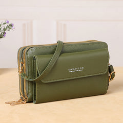 Long Horizontal Wallet Women's Summer K-style Large-Capacity Crossbody Bag Shoulder Women's Bag Multi-Functional Wrist Bag Card Storage Case