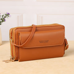 Long Horizontal Wallet Women's Summer K-style Large-Capacity Crossbody Bag Shoulder Women's Bag Multi-Functional Wrist Bag Card Storage Case