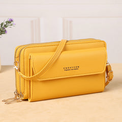 Long Horizontal Wallet Women's Summer K-style Large-Capacity Crossbody Bag Shoulder Women's Bag Multi-Functional Wrist Bag Card Storage Case