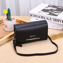 2023 New Ladies' Purse Korean Style Large Capacity Multi-Functional Shoulder Bag Mid-Length Clutch Coin Purse