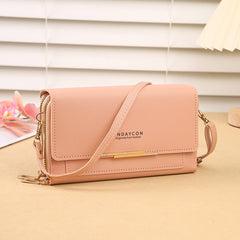 Long Horizontal Wallet Women's Summer K-style Large-Capacity Crossbody Bag Shoulder Women's Bag Multi-Functional Wrist Bag Card Storage Case