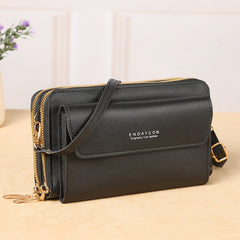 Long Horizontal Wallet Women's Summer K-style Large-Capacity Crossbody Bag Shoulder Women's Bag Multi-Functional Wrist Bag Card Storage Case