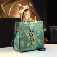 2025 New Arrival All-match Crocodile Pattern Atmospheric Middle-aged Women's Bag Large Capacity Portable Tote Bag