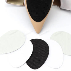 1Pair Shoe Sole Protector for heels Anti-Slip Shoe Repair Rubber Soles Adhesive Repair High Heels Self-Adhesive Bottom Sheet