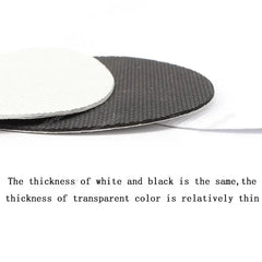 1Pair Shoe Sole Protector for heels Anti-Slip Shoe Repair Rubber Soles Adhesive Repair High Heels Self-Adhesive Bottom Sheet