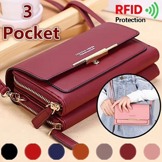 Crossbody Shoulder Bag For Women,Cellphone Bags Card Holder Wallet Purse And Handbags